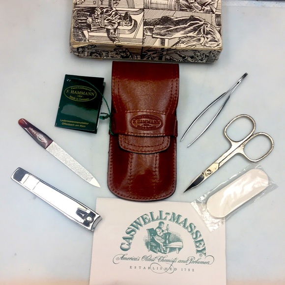 F. Hammann, Caswell Massey Other - TRAVEL MANICURE SET